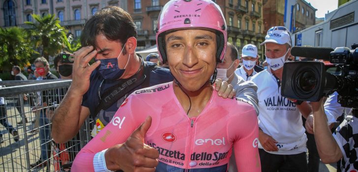 Egan Bernal test positief op coronavirus