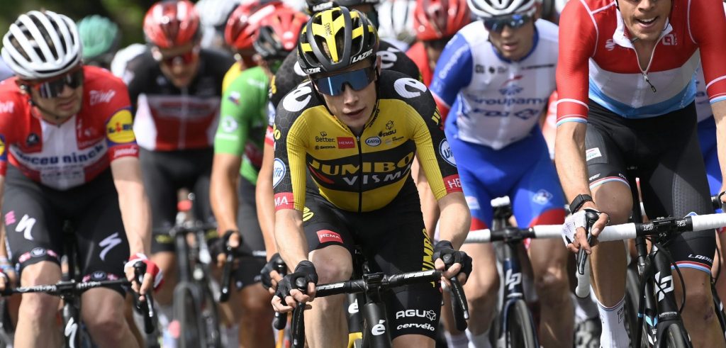 Vingegaard nog niet op niveau in Dauphiné: “Net terug van kleine blessure”