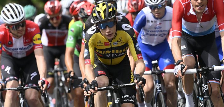Vingegaard nog niet op niveau in Dauphiné: “Net terug van kleine blessure”