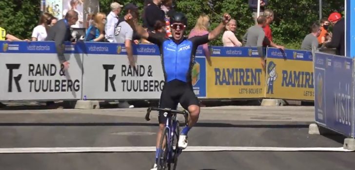 Karl Patrick Lauk zegeviert in openingsetappe Tour of Estonia