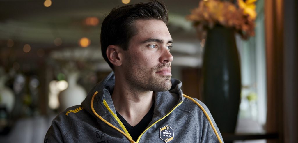 Tom Dumoulin richt zich door polsbreuk volledig op Tour de Dumoulin