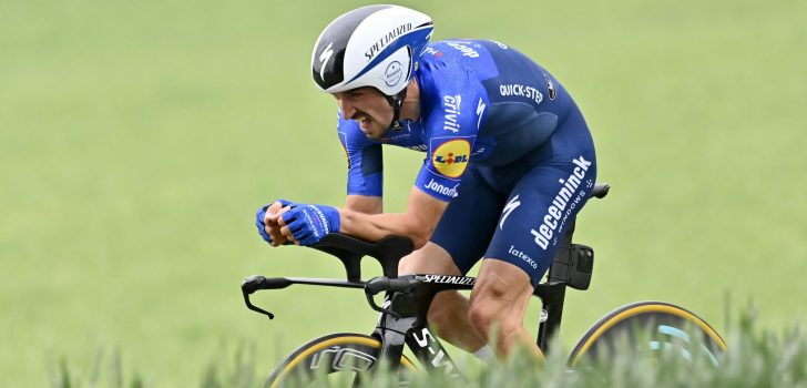 Alaphilippe vijfde in tijdrit Zwitserland: “In het tweede deel verloor ik wat tijd”