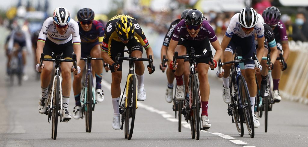 Vos derde in La Course: “De scherpte was eraf in de sprint” 
