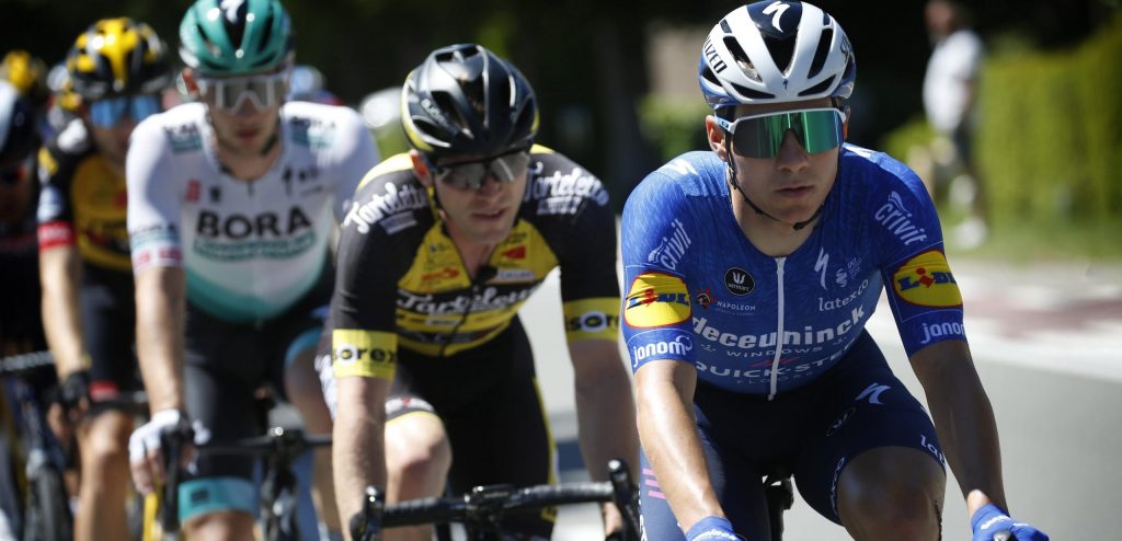 Remco Evenepoel tevreden over rentree: “Gevoel onderweg was heel goed”