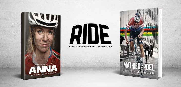 Neem een abonnement op RIDE en krijg een boek over Mathieu van der Poel of Anna van der Breggen cadeau