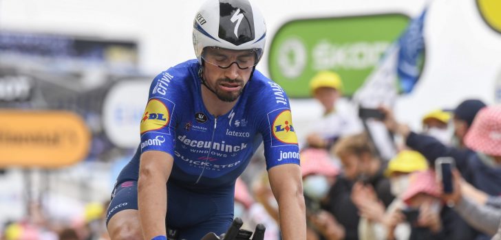 Julian Alaphilippe (14e) over zijn tijdrit: “Ik had geen goede dag”