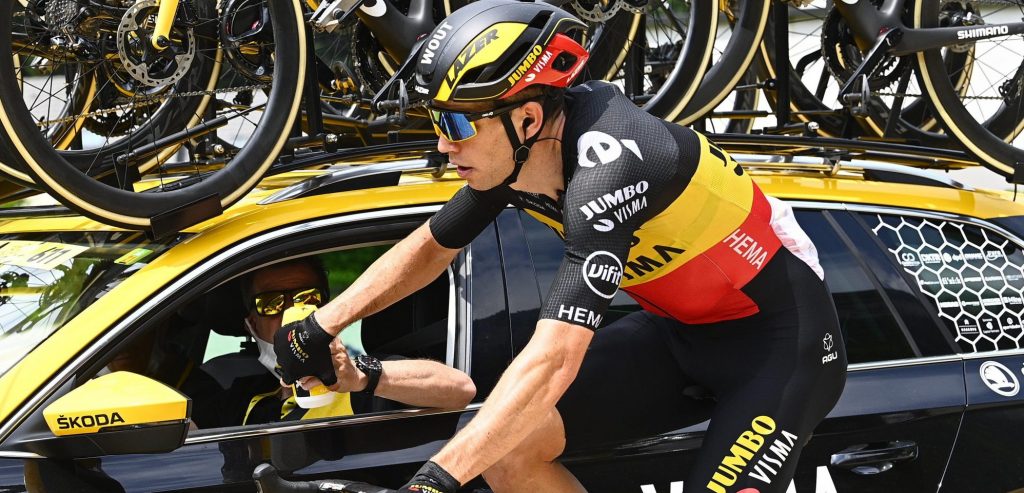 Wout van Aert na ‘rustige’ etappe: “Ik was wel blij met dit scenario”