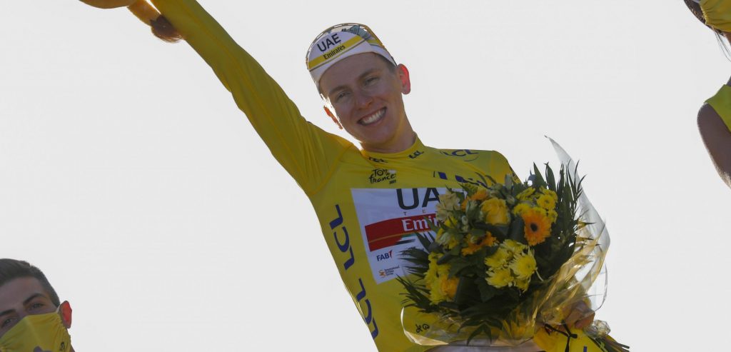 Tourwinnaar Pogacar rijdt op 1 augustus criterium in Frankrijk