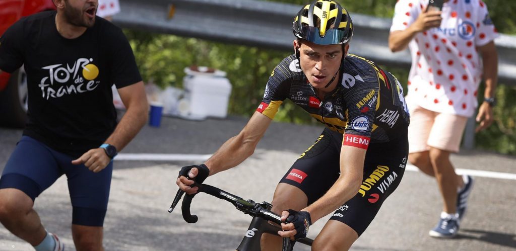 Sepp Kuss glundert na winst in de Tour: “Ik heb hier geen woorden voor”
