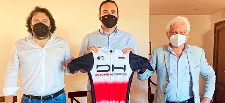 Drone Hopper nieuwe sponsor Androni Giocattoli-Sidermec