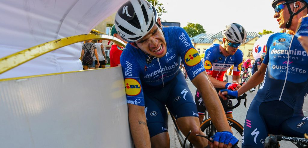 Álvaro Hodeg 2e na lange sprint: “Ik probeerde te anticiperen”