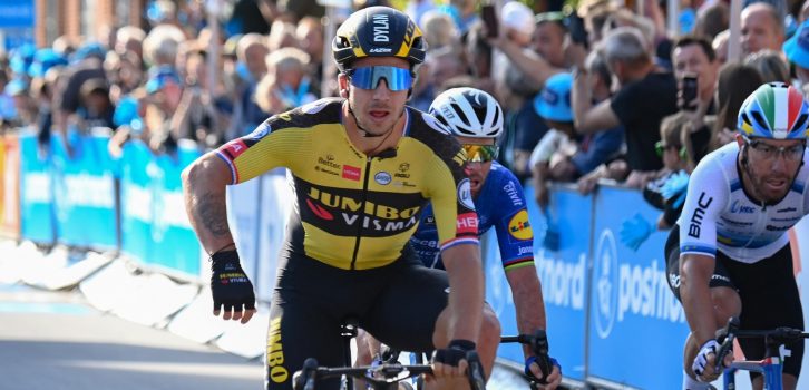 Dylan Groenewegen rondt uitstekend werk Jumbo-Visma af in openingsrit in Denemarken
