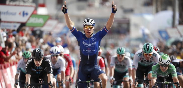 Vuelta 2021: Tweede ritzege voor Fabio Jakobsen in La Manga del Mar Menor