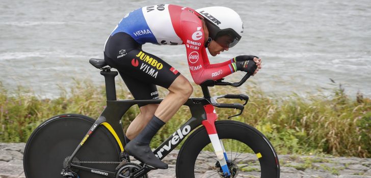 Tom Dumoulin gelooft dat langere afstand op vlak WK tijdrijden kansen biedt