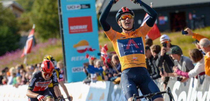 Ethan Hayter wint opnieuw in Noorwegen, Teunissen derde