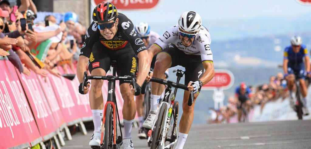 Wout van Aert klopt Alaphilippe in koninginnenrit Tour of Britain