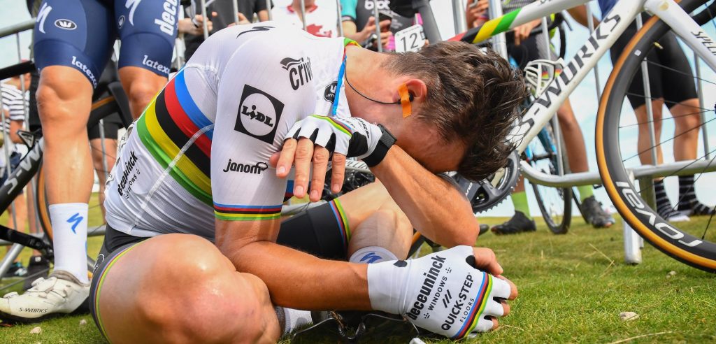 Julian Alaphilippe grijpt net naast de zege: “Maar we blijven strijden”