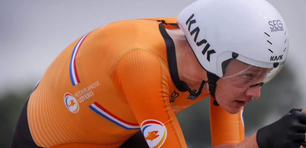 Daan Hoole baalt na WK tijdrijden U23: Achteraf iets te voorzichtig gestart