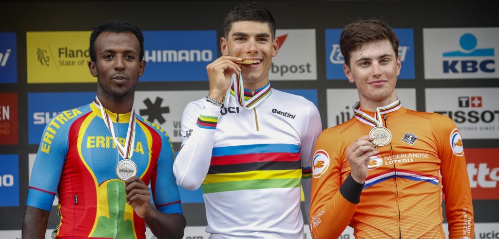 Gemengde gevoelens bij Olav Kooij na WK-brons: “Trots, maar ook teleurstelling”