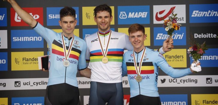 Van Aert en Evenepoel niet op audiëntie bij koning Filip