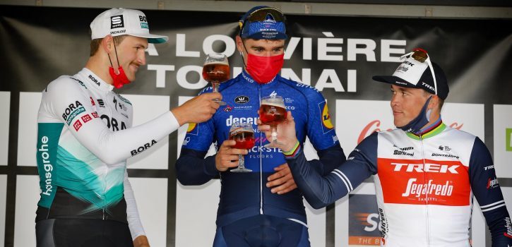 Fabio Jakobsen zegeviert na enerverende Eurométropole Tour