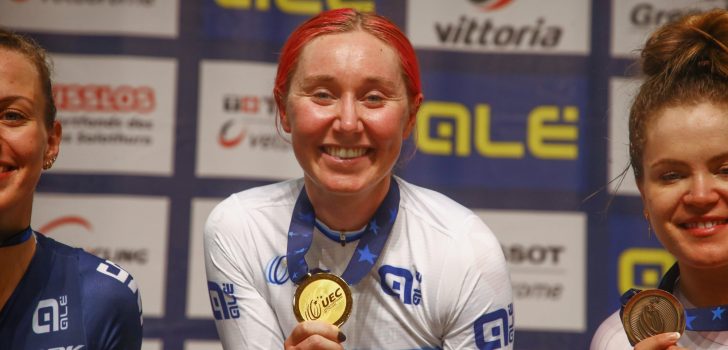 EK Baan: Katie Archibald is Europees kampioen op de scratch