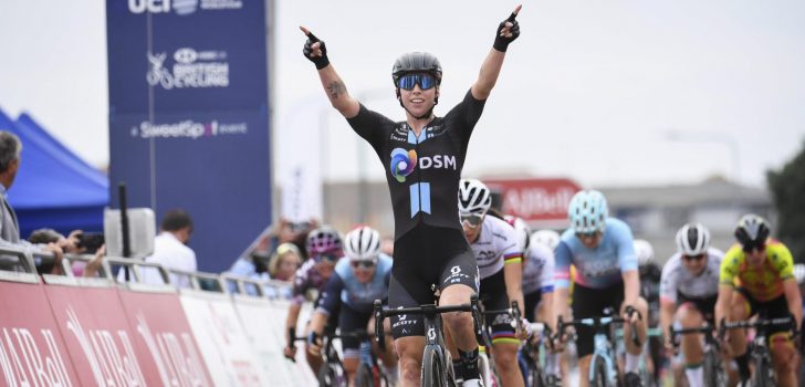 Lorena Wiebes wint voor de tweede dag op rij in Groot-Brittannië