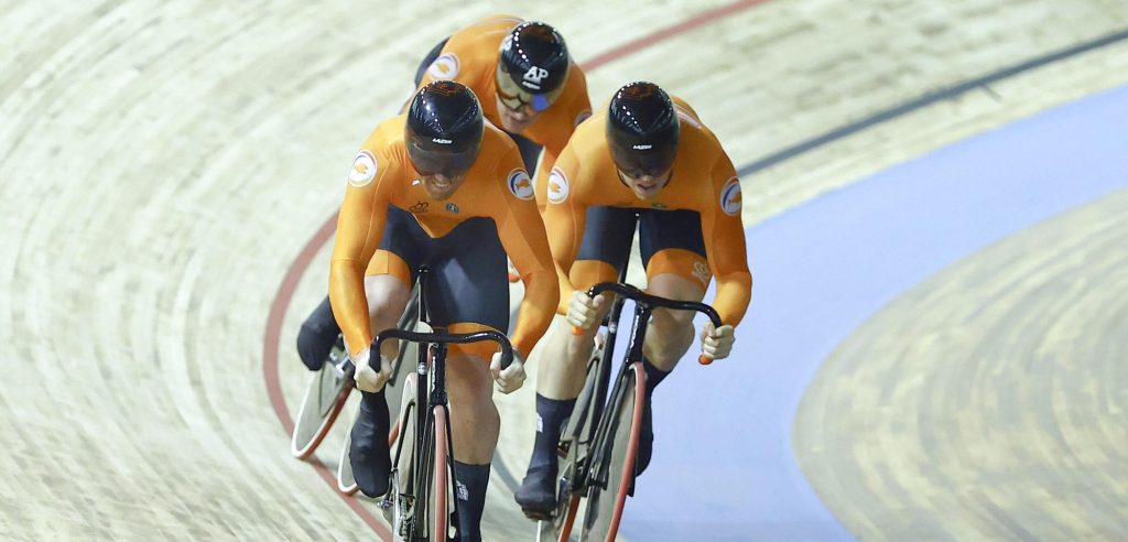 Zilver voor Nederlandse sprinters na pechgeval in Nations Cup