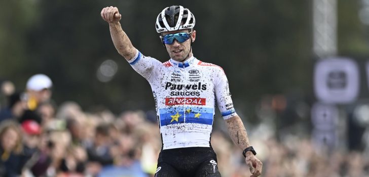 Eli Iserbyt wint in Ruddervoorde na misstap Quinten Hermans