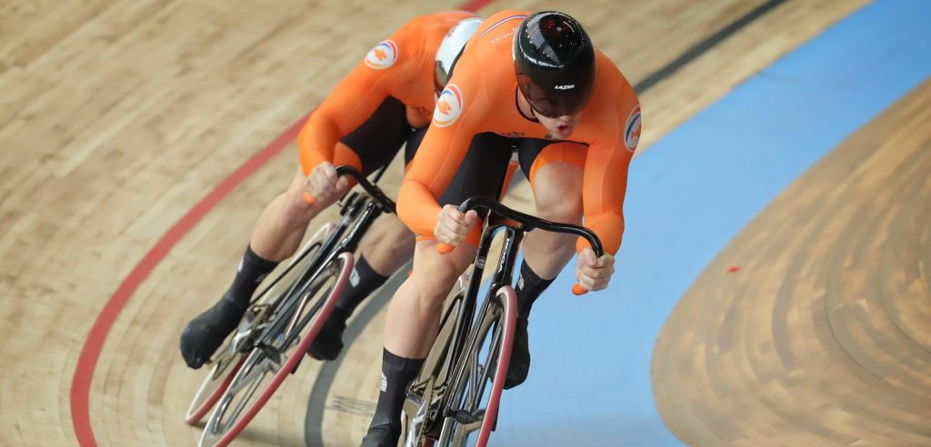 Harrie Lavreysen grijpt WK-goud in sprintfinale tegen Jeffrey Hoogland