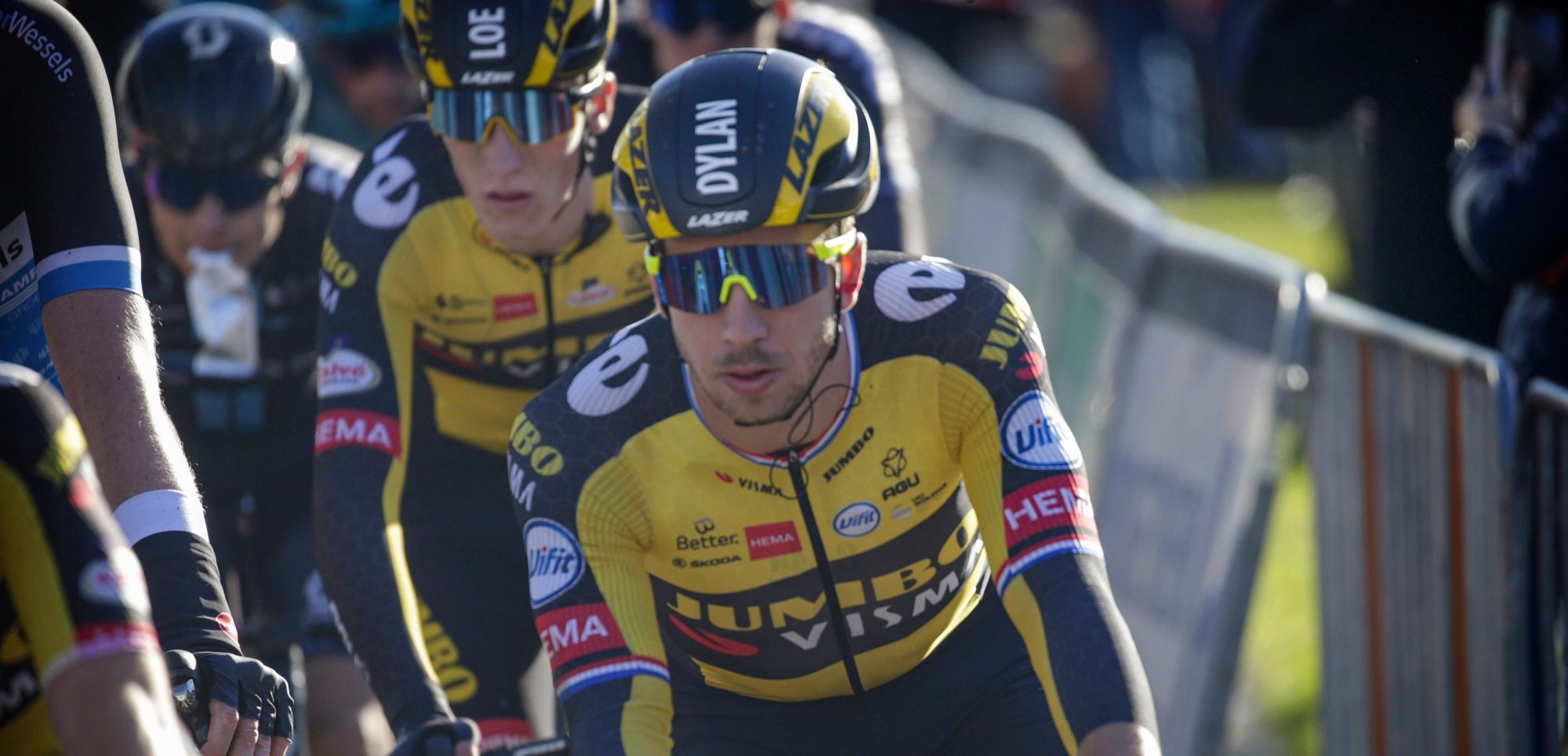 Hoogeveen - Netherlands - wielrennen - cycling - radsport - cyclisme - Dylan Groenewegen (Netherlands / Team Jumbo-Visma) pictured during the Ronde van Drenthe 2021 men elite in Hoogeveen - photo Anton Vos/Cor Vos © 2021