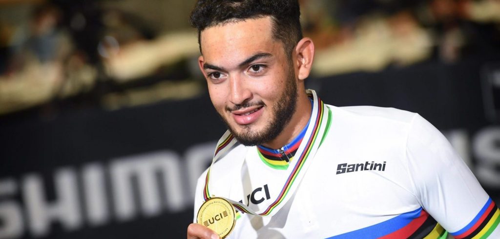 WK baanwielrennen: Goud voor thuisfavoriet Grondin op de scratch, zilver voor Dens