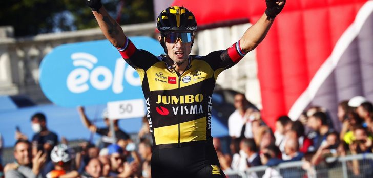 Sterke Primoz Roglic geeft in Milaan-Turijn opnieuw een signaal af