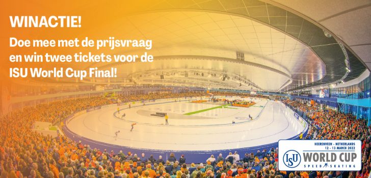 Winactie: Maak kans op 2 tickets voor de schaatsen World Cup Final