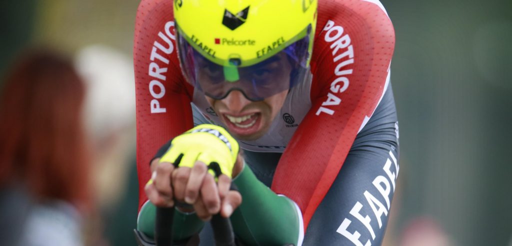 Rafael Reis wint proloog Ronde van Portugal met 40 honderdsten voorsprong