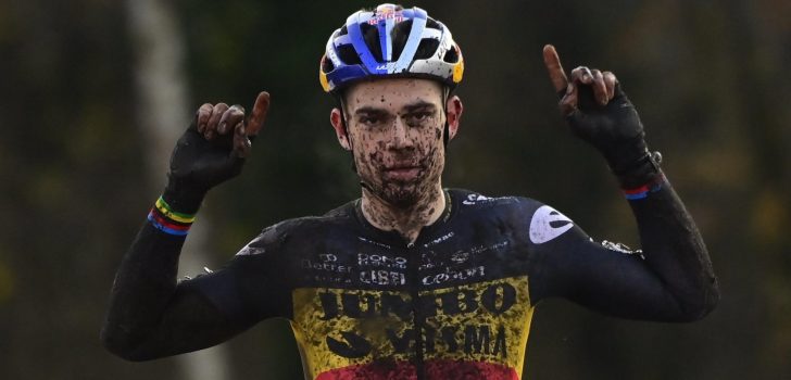 Wout van Aert oppermachtig in Ethias Cross Essen