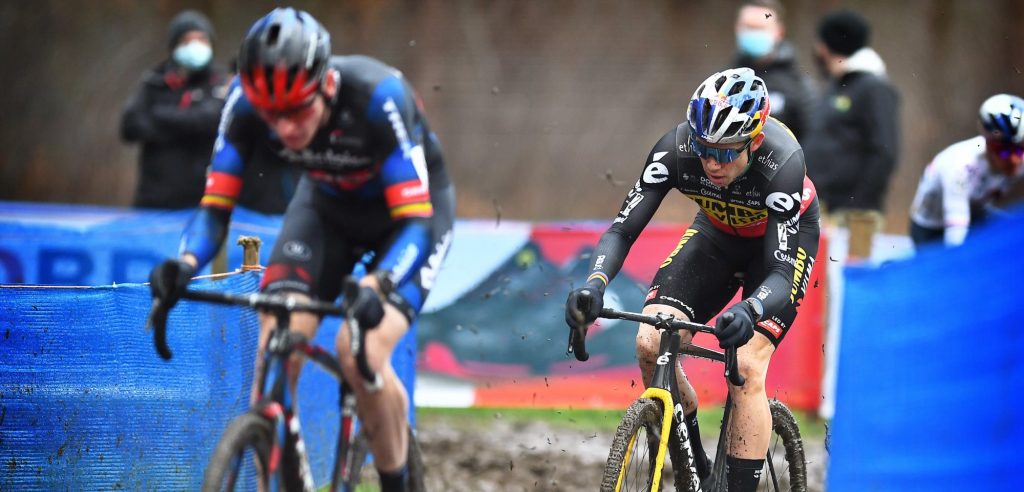 Toon Aerts derde in Herentals: “Wout had zijn Wout van Aert-benen weer bij”