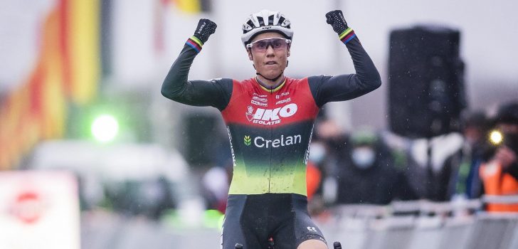 Sanne Cant legt beslag op alweer haar dertiende Belgische veldrittitel