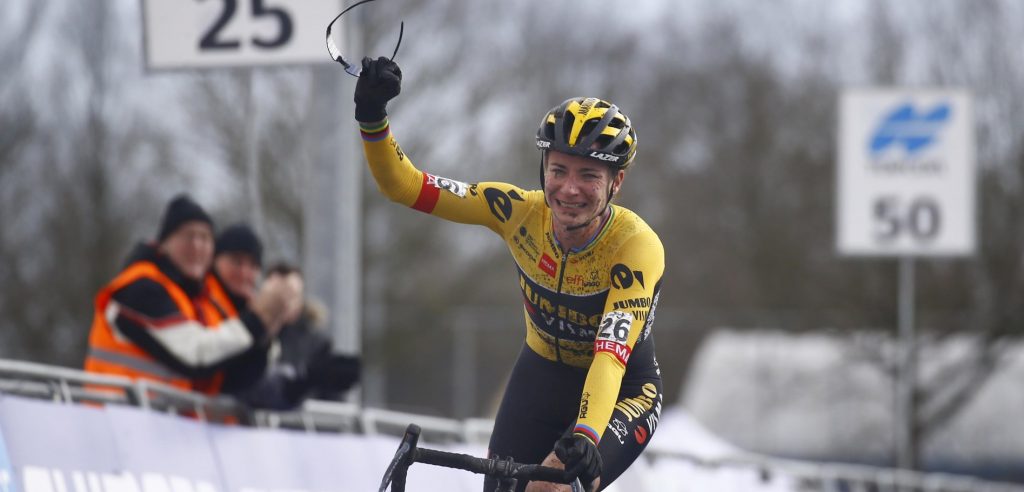 Marianne Vos verovert haar zevende Nederlandse titel veldrijden in Rucphen