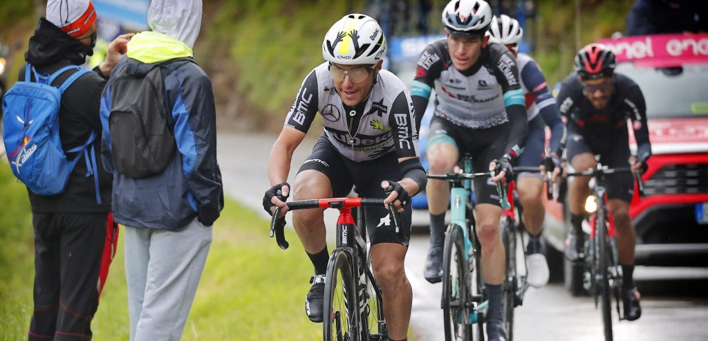 Domenico Pozzovivo tekent bij Intermarché-Wanty Gobert