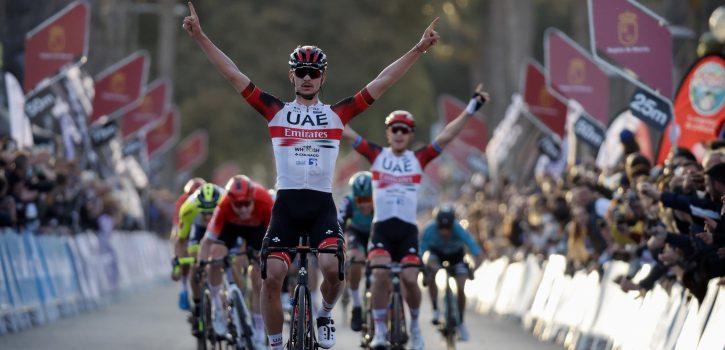 UAE Emirates met Bax, Wellens en titelverdediger Covi in Vuelta a Murcia