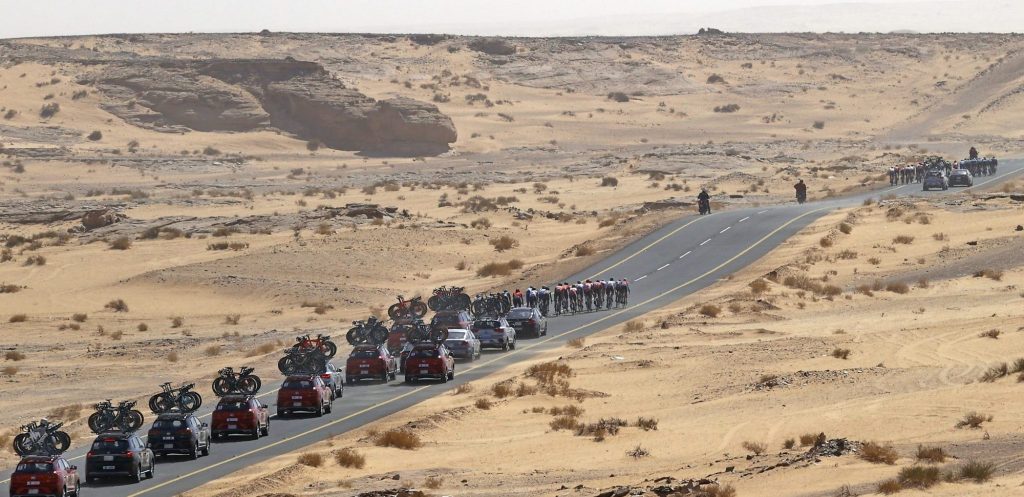 Volg hier de vierde etappe van de Saudi Tour 2022