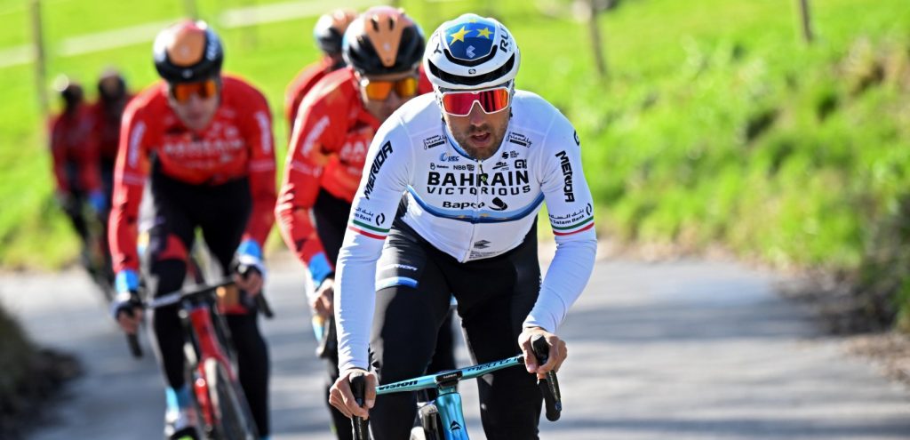 Europees kampioen Sonny Colbrelli verlaat Parijs-Nice