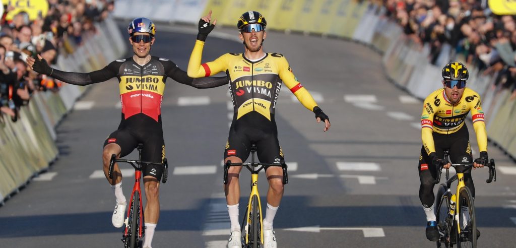 Jumbo-Visma heerst in Parijs-Nice: Laporte krijgt ritzege cadeau van Roglic en Van Aert