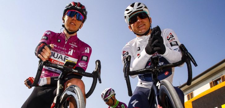 Evenepoel plaagt Pogacar op Instagram: “Stop met winnen, dankjewel”