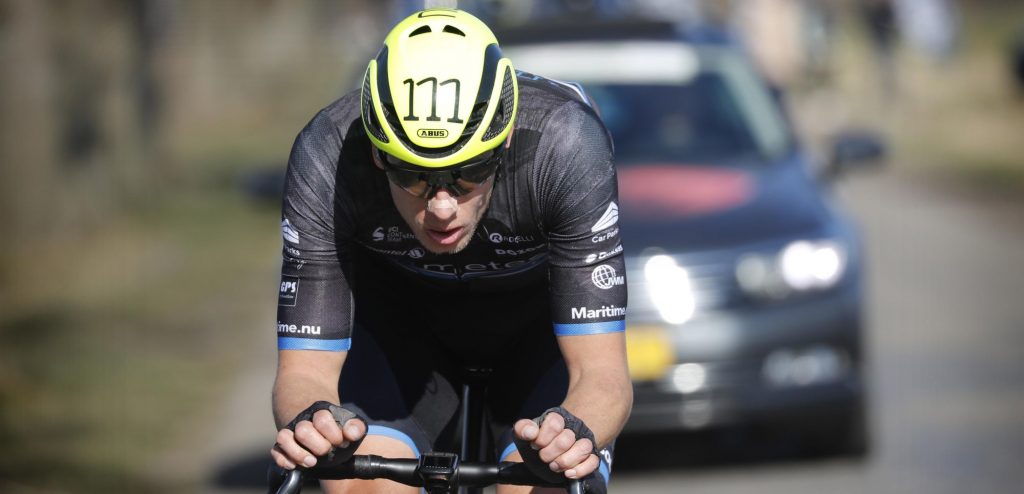 Rick Ottema geeft vanuit de vroege vlucht kleur aan de Ronde van Drenthe