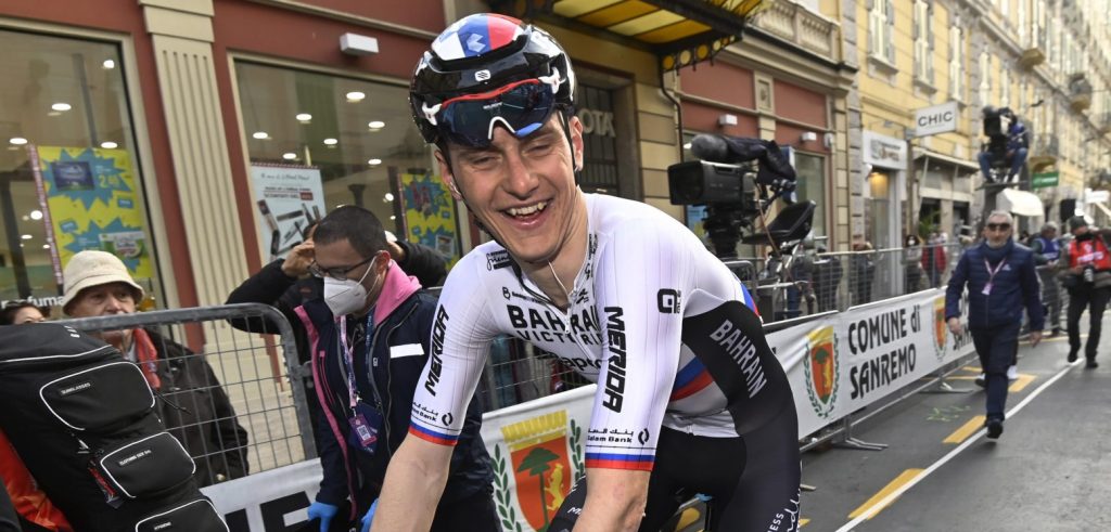 Matej Mohoric gebruikt mountainbike-zadel als geheim wapen in Milaan-San Remo