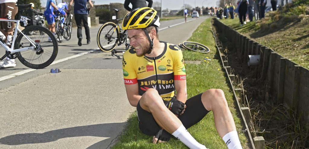 Tosh Van der Sande loopt elleboogbreuk op in E3 Saxo Bank Classic