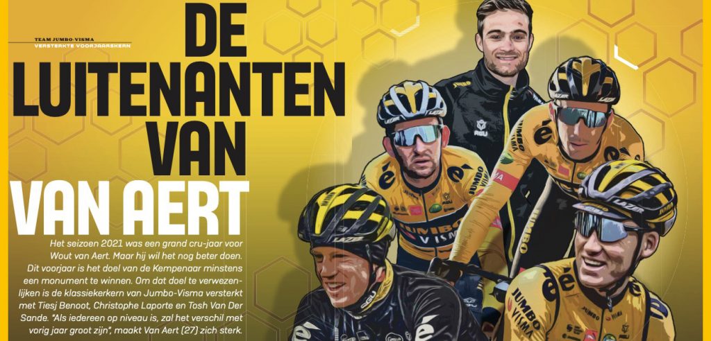 Wout van Aert over klassieke kern: “Met deze ploeg boezemen we de concurrentie angst in”