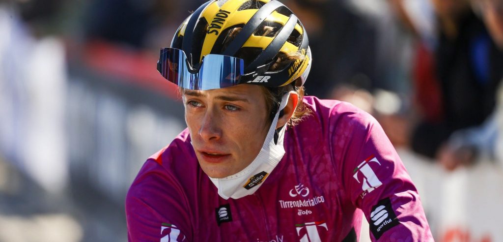 Jonas Vingegaard: “Ik ben trots om op het podium van Tirreno-Adriatico te staan”